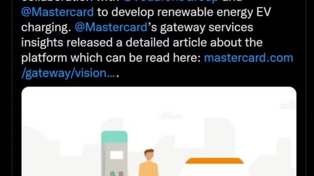 Energy Web $EWT - Connects your car and wallet to renewable energy!! #Vodaphone + #Mastercard!!