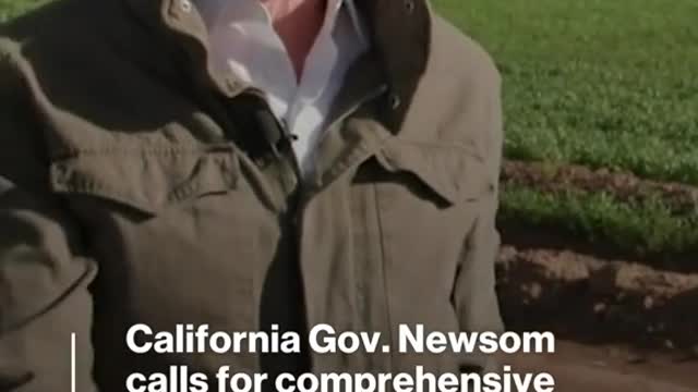 California Gov. Newsom calls for comprehensive border reform as migrant surge ramps up