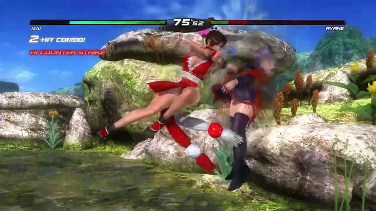 Mai Shiranui vs Ayane DOA5 PC 4K Gameplay and Special Moves