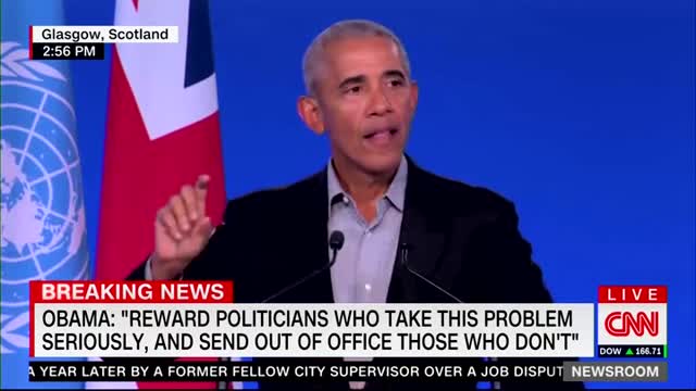 Obama: ‘I Can Afford to Give up a Lot of My Current Lifestyle to Benefit the Planet’