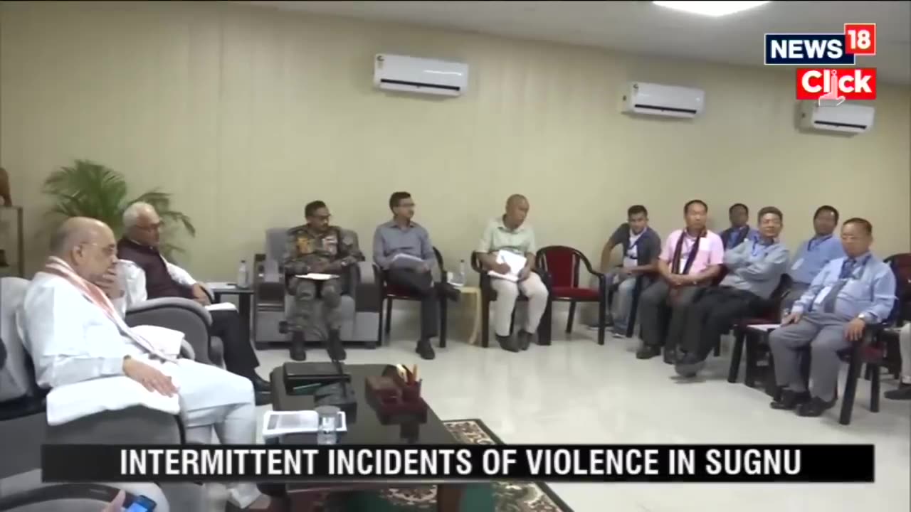 Manipur: Sporadic Violence In Sugnu After Suspected Militants Torch 200 Houses