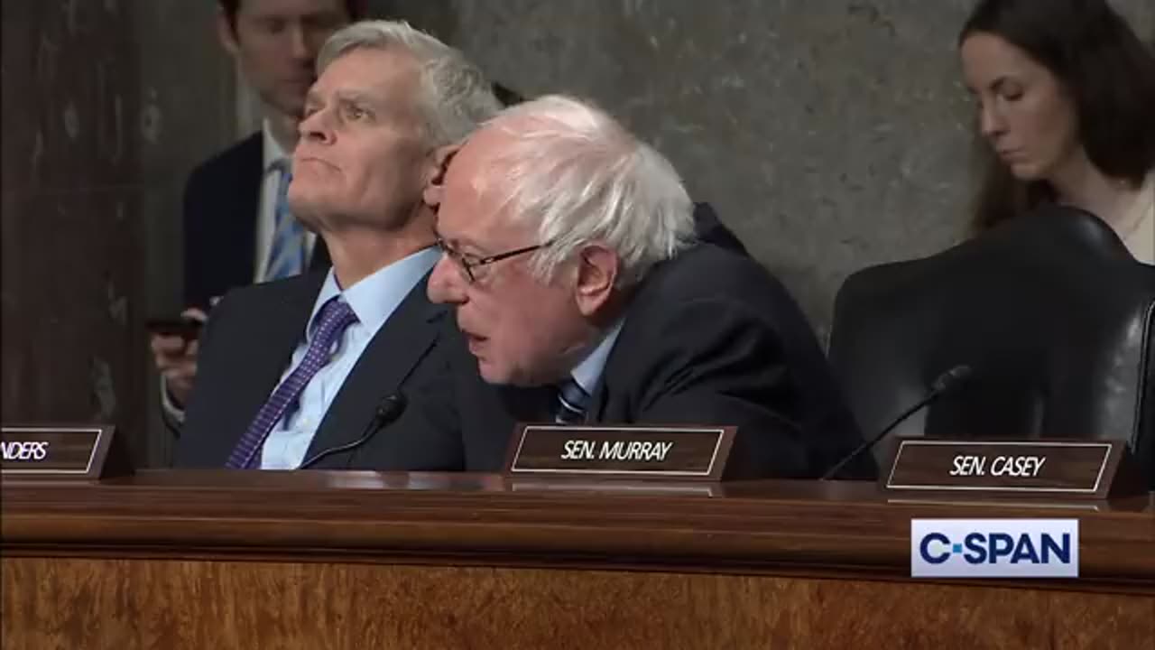 Sen Markwayne Mullin to Sen. Sanders...