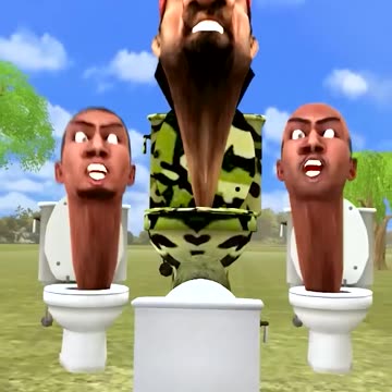 Skibidi toilet vs Fortnite Meow Meme