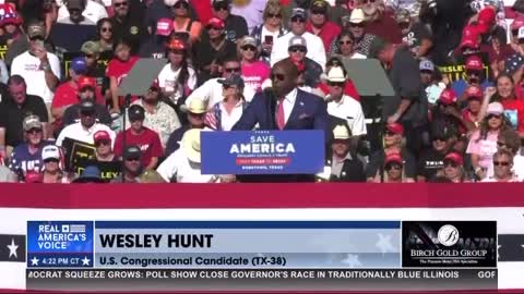 Wesley Hunt Save America Freedom Rally 10-22-2022