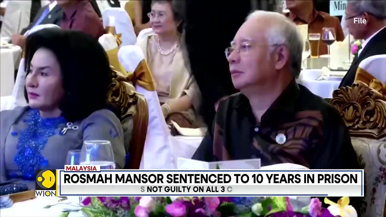 Malaysia's former PM Najib Razak's wife gets 10 years jail for corruption| Latest English News| WION