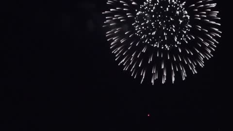 Beautiful, surprising and attractive fireworks