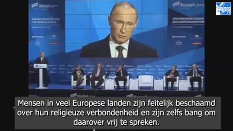 Vladimir Poetin over het westen