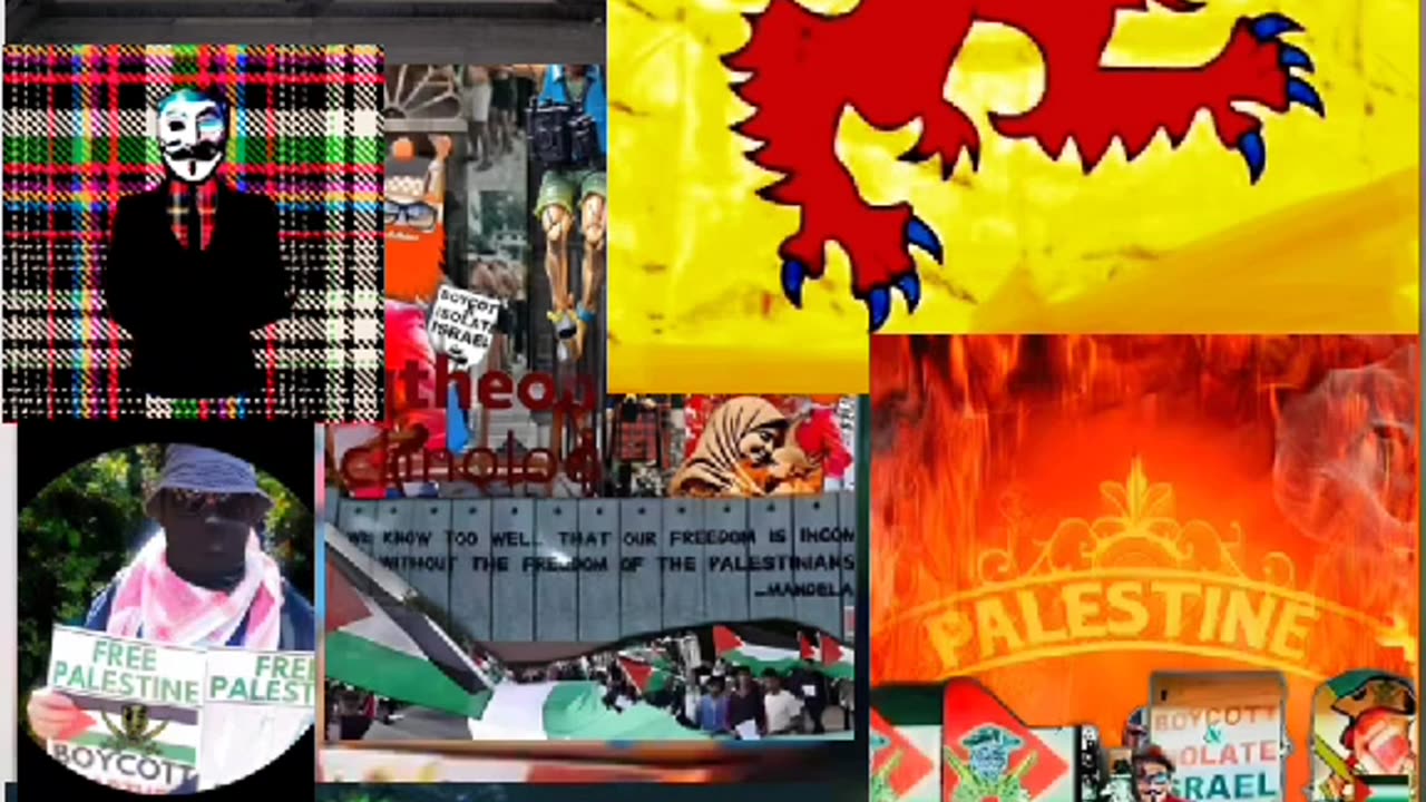 Buchanan steps Glasgow Gaza Palestine