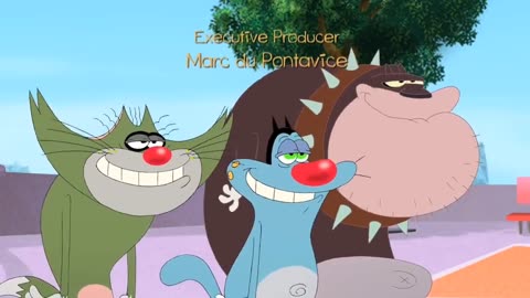 The best of oggy and cockroaches with magician cartoons.
