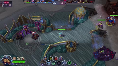 Heroes of the Storm - the Lost Vikings play - Infernal Shrines - 6 / 6 Quick Match - tuff game - WIN