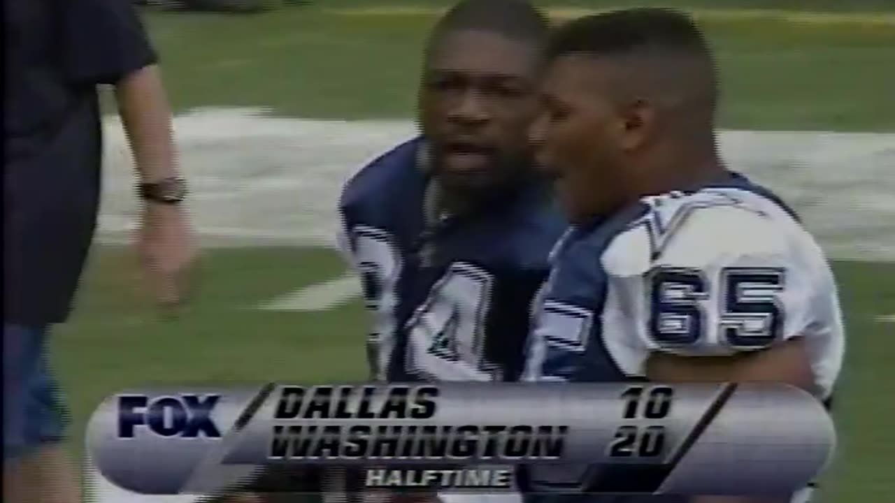 1995-10-01 Dallas Cowboys vs Washington Redskins Part 2