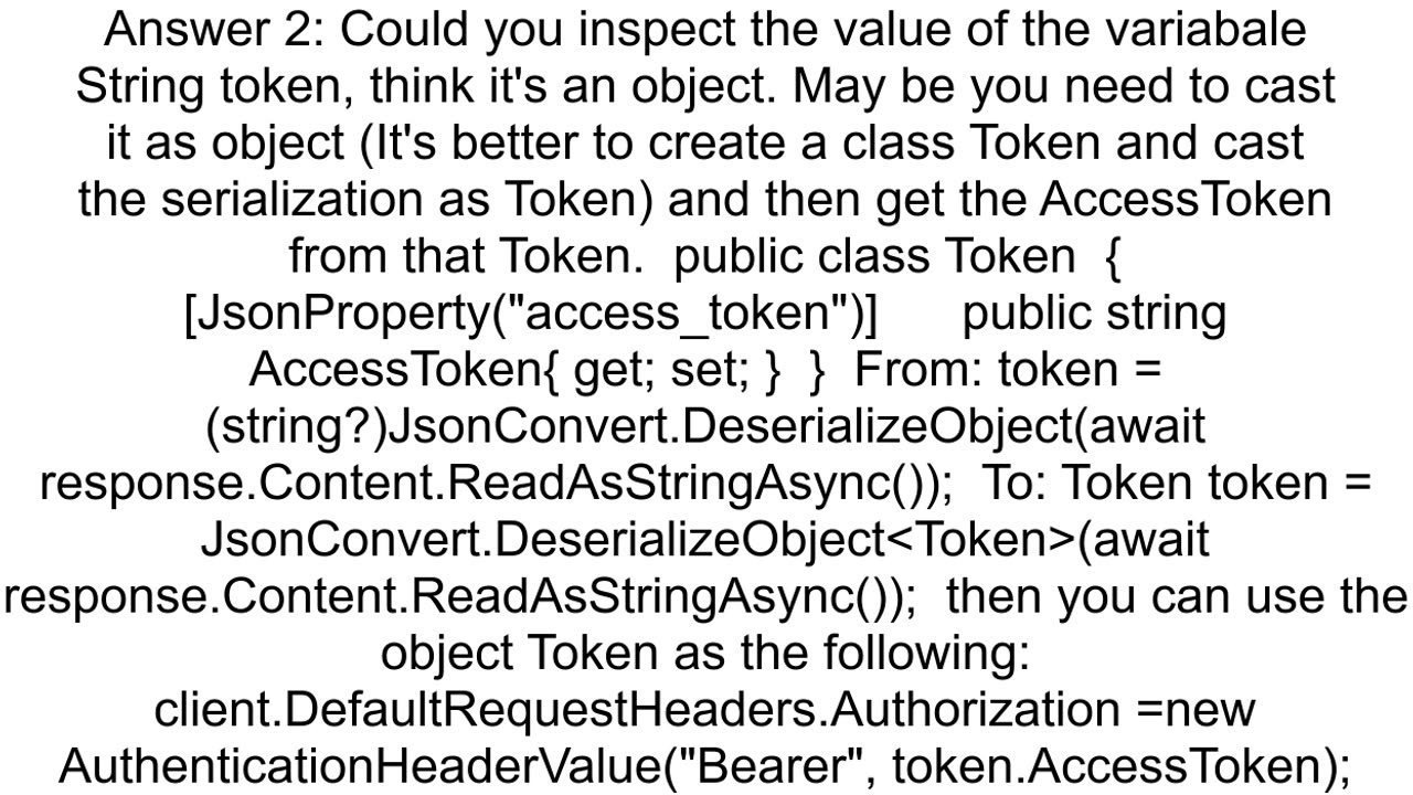 Web API JWT token unauthorized error inspite of passing token in authorization header