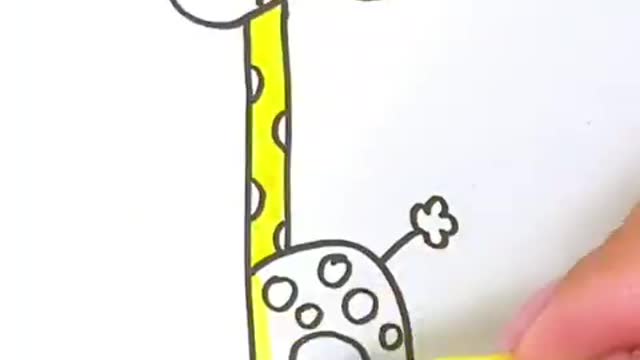 Draw Giraffe Simplestrokes