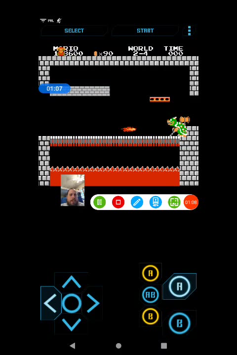 Mario is stuck