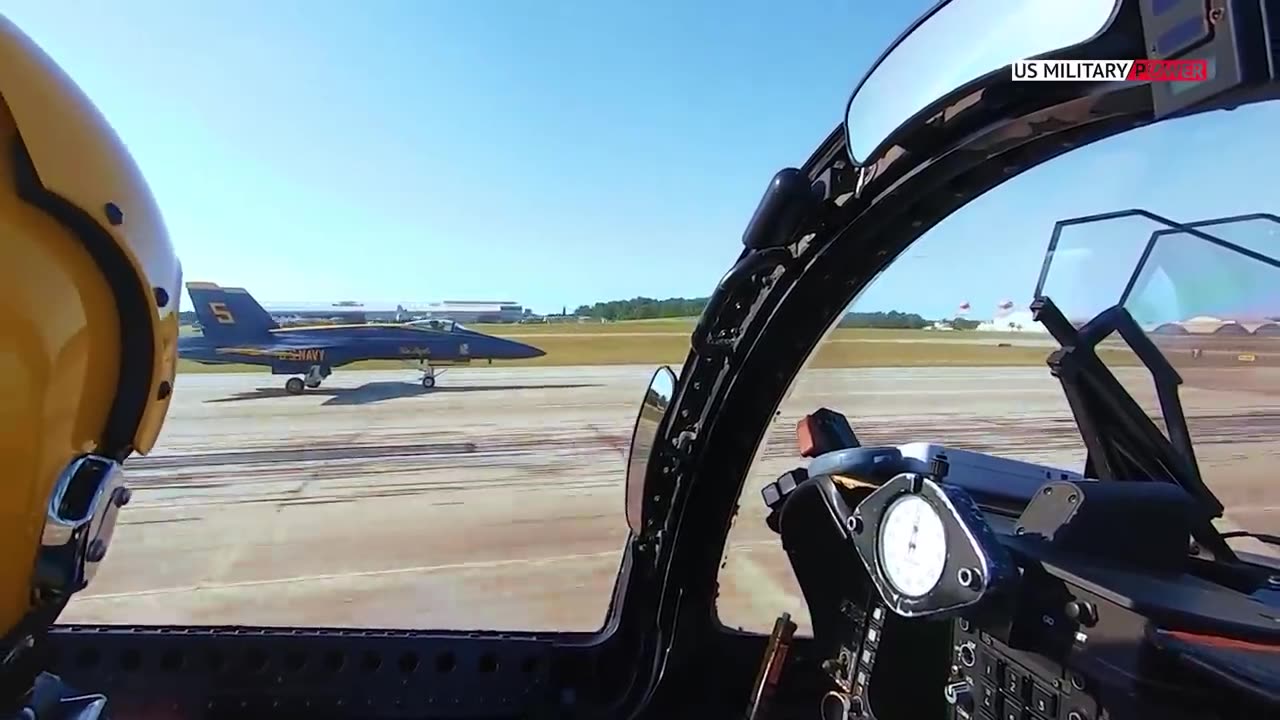 This Blue Angels Cockpit Video is Awesome