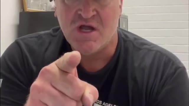 LA Firefighter calls the mandatory vaccines BS