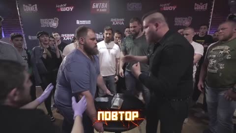 Slap fight (Vasily VS SYNTHOLMAN) 😤