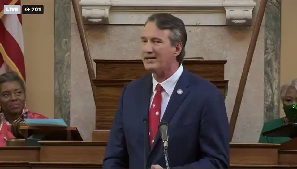 Democrats Refuse to Applaud as Virginia's Glenn Youngkin Defends Parents' Rights in Speech