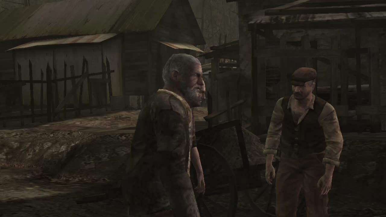 Resident Evil 4 when you're trying to sneak out of work after clocking out