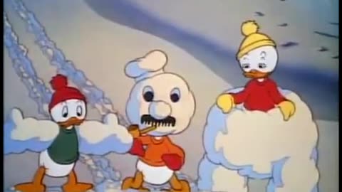 Donald Duck - Donald's Snow Fight (Part 1)