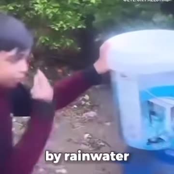 PALESTINIAN BOY ASKED ALLAH FOR WATER ALLAH ANSWER HIS PRAYER