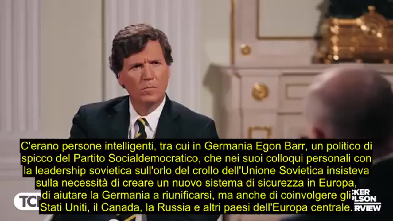 Tucker Carlson intervista Vladimir Putin (italiano)