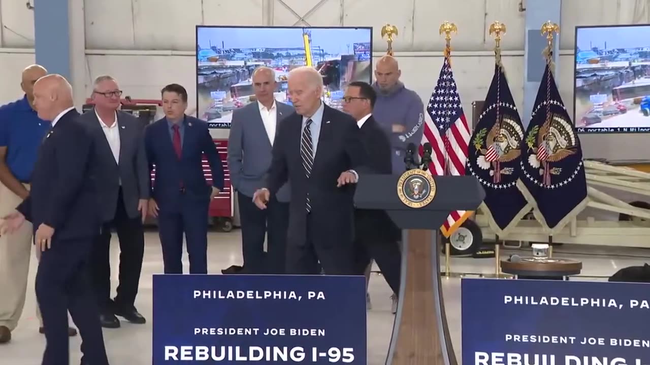 Joe Biden Delivers Remarks on the I-95 Bridge Collapse in Philadelphia - June 17, 2023