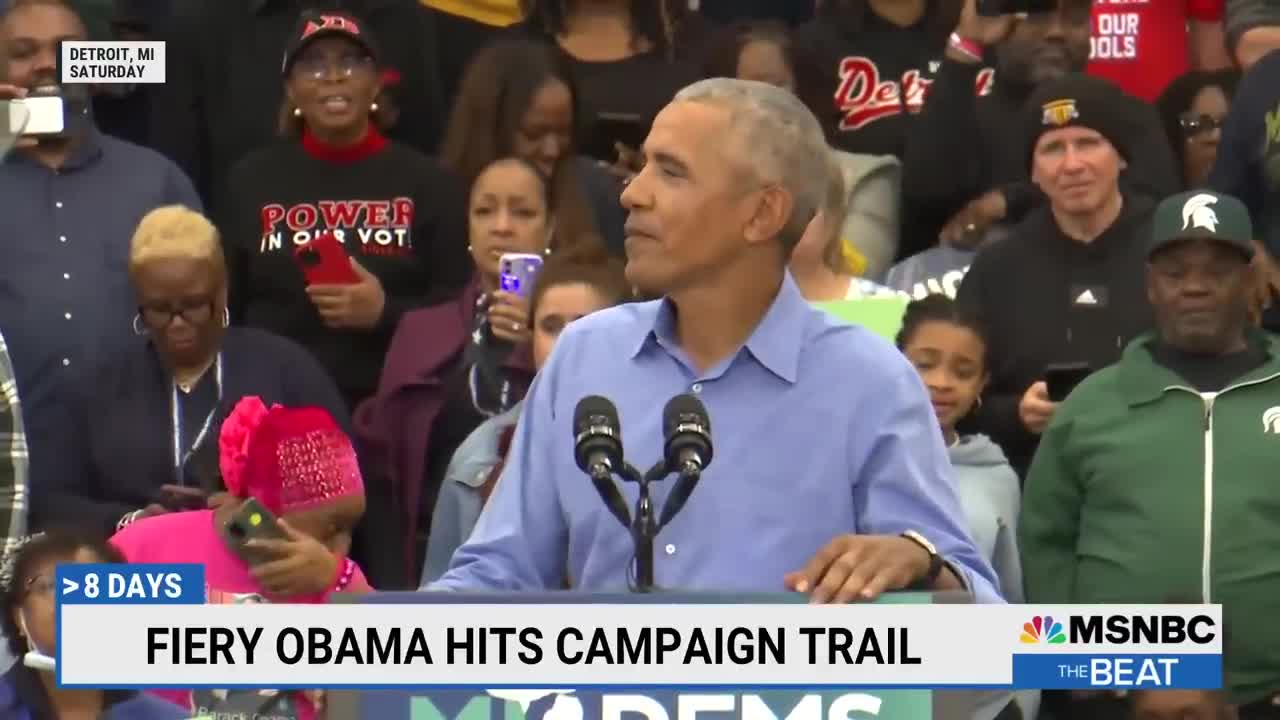 Obama Torches Trump Republicans In Massive MAGA Takedown