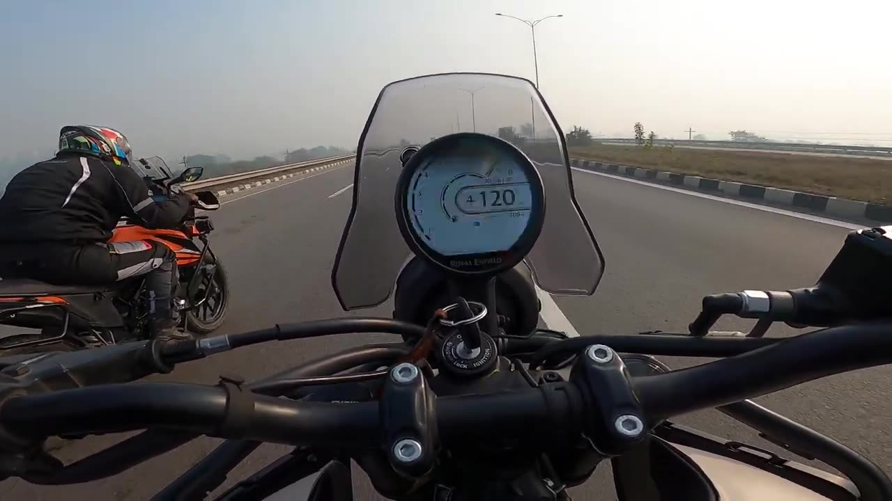 2023 Royal Enfield Himalayan 450 Vs Ktm Adventure 390 Drag Race