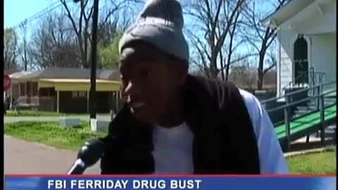 Hilarious Ferriday drug bust interview (angry because thats how they make a living)