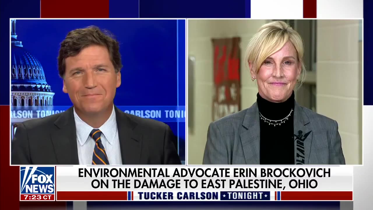 Erin Brockovich slams government's response to Ohio rail disaster: Stop 'gaslighting' us