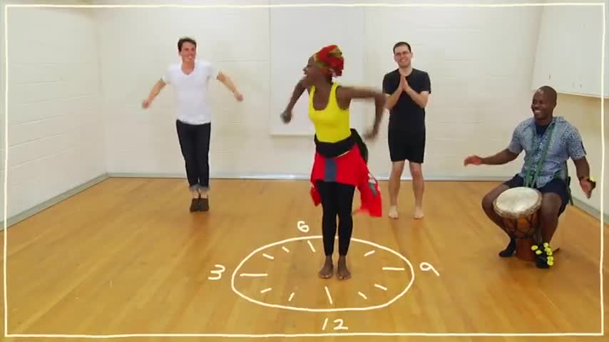 easiest method to learn Africa dance in five minutes