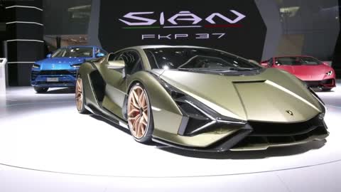 Lamborghini's first hybrid vehicle, 6.5L naturally aspirated