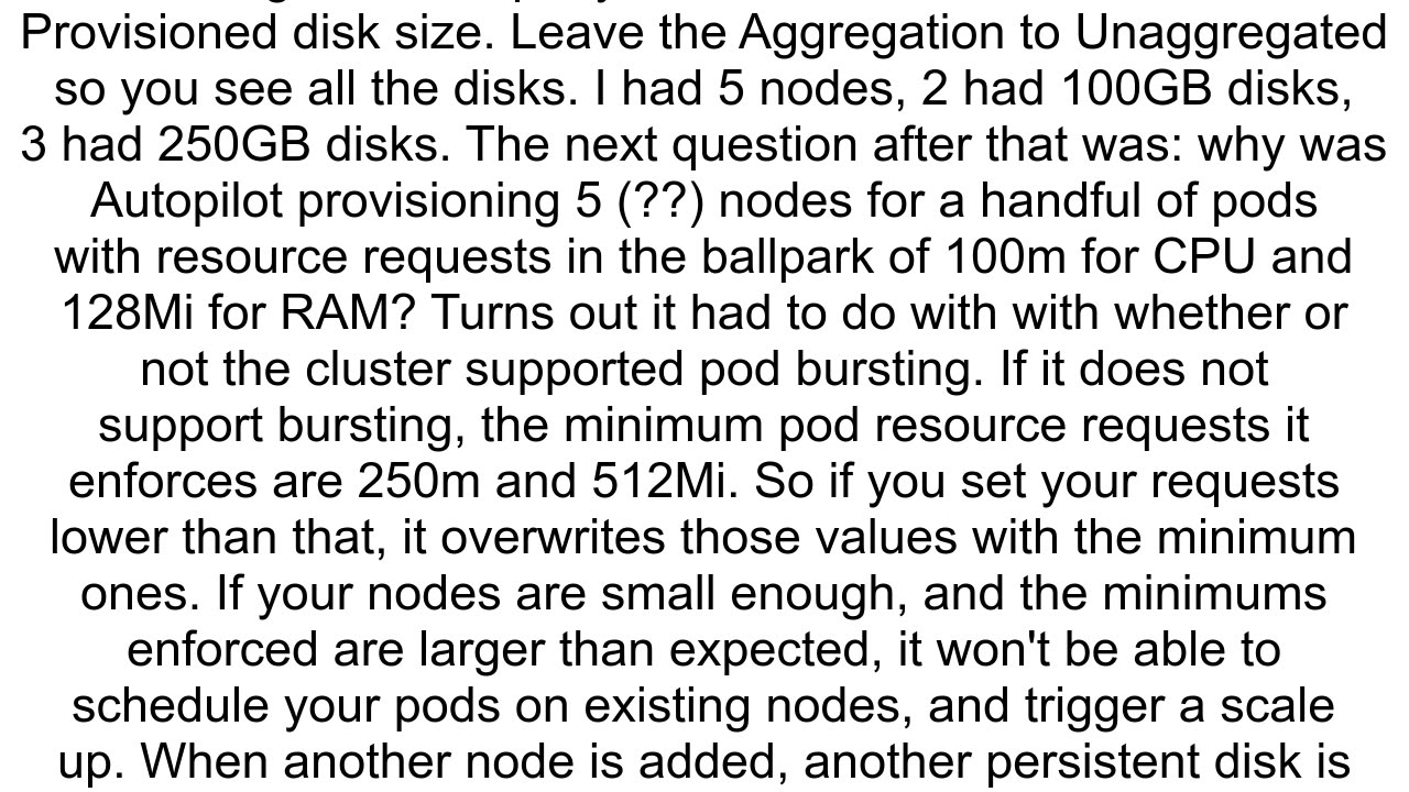 GKE Cluster immediately hits Persistent Disk SSD GB quota when installing Tekton files