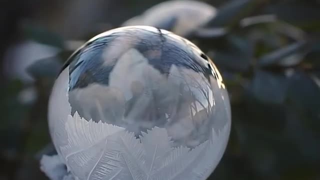 Frozen bubble