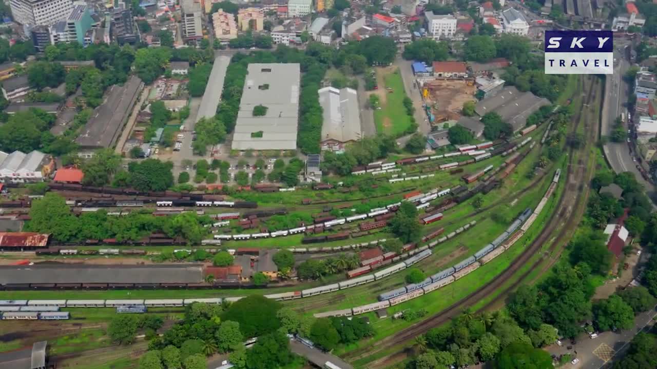 Colombo City View from Lotus Tower, Sri Lanka _ Travel Video _ Travel Guide _ SKY Travel