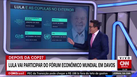 Lula vai participar do Fórum Econômico Mundial em Davos | JORNAL DA CNN