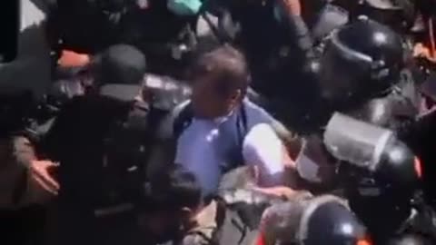 Video of Imran Khan arrest