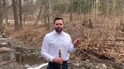 Disgusting Chemicals in Creek at E. Palestine, Ohio