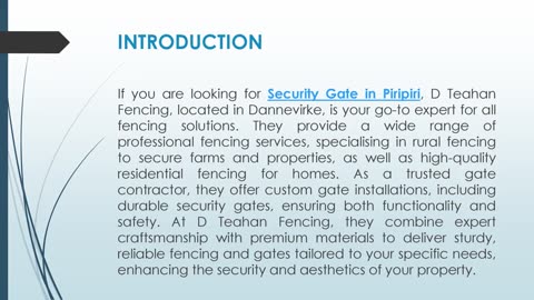 If you are looking for Security Gate in Piripiri