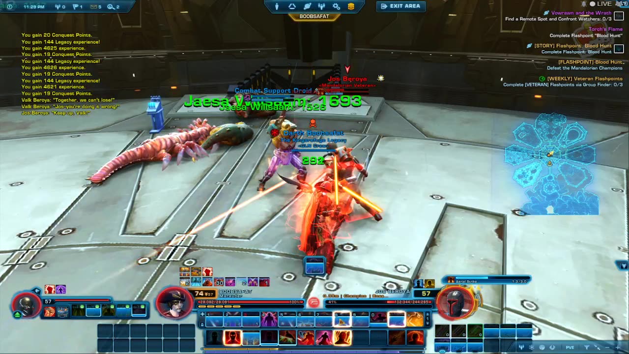 SWTOR: One Flew Over the Porg's Nest.