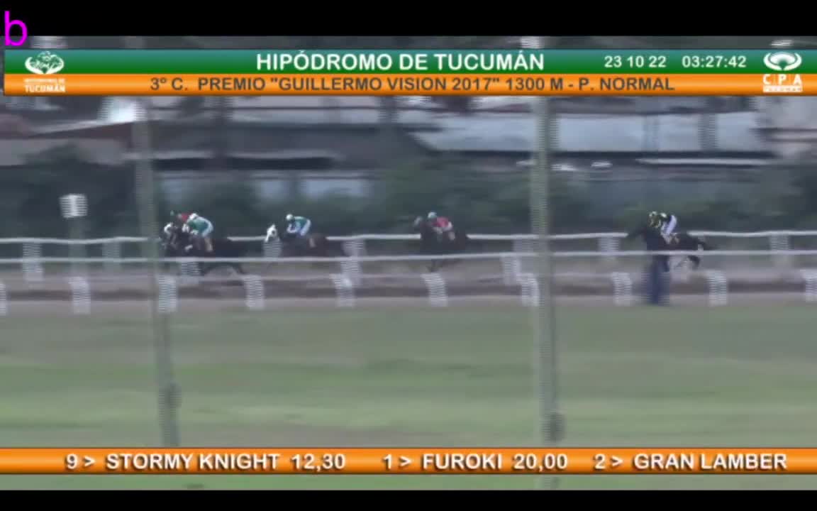 Tucumán 23/10/2022 Carrera Nº 03