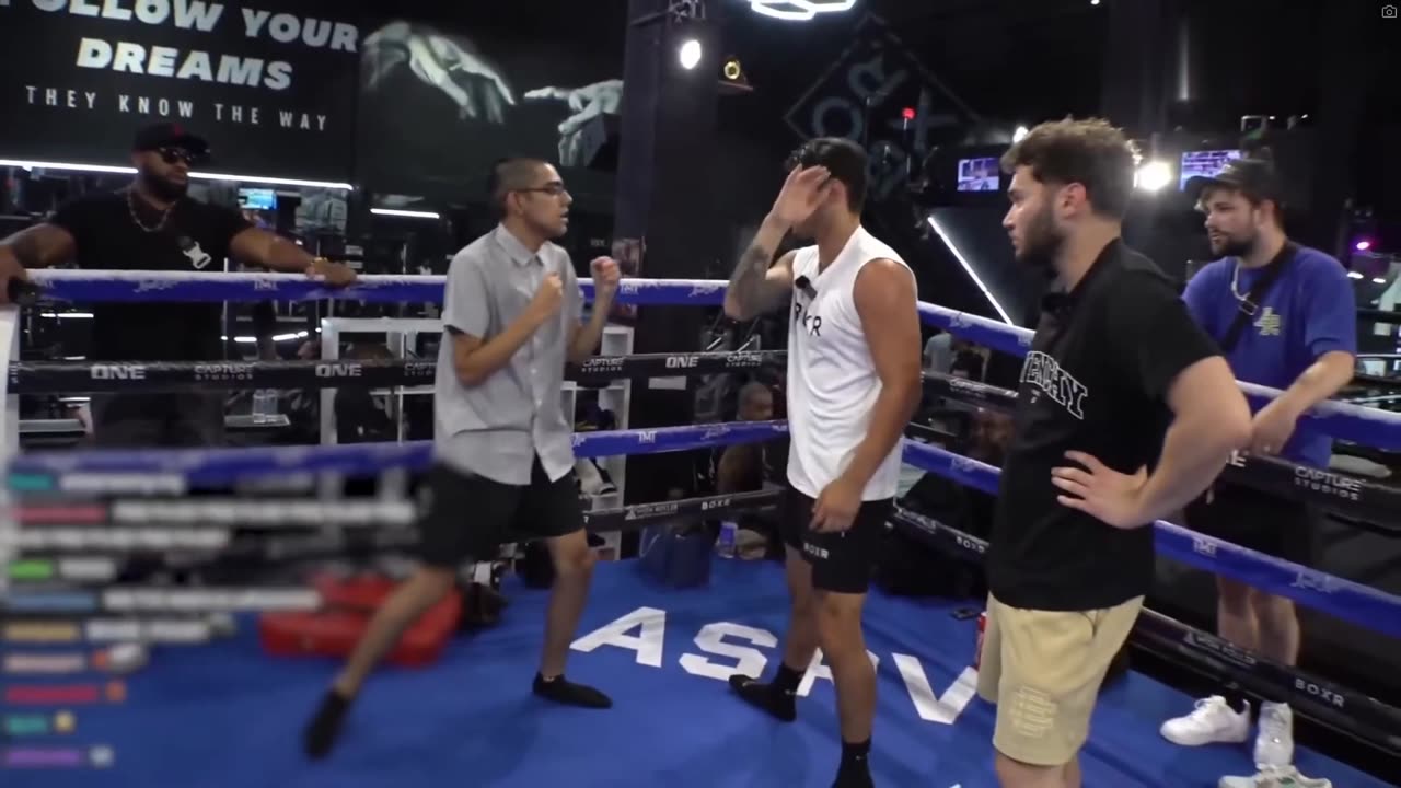 Ryan Garcia TRAINS N3ON, Adin Ross And Sneako