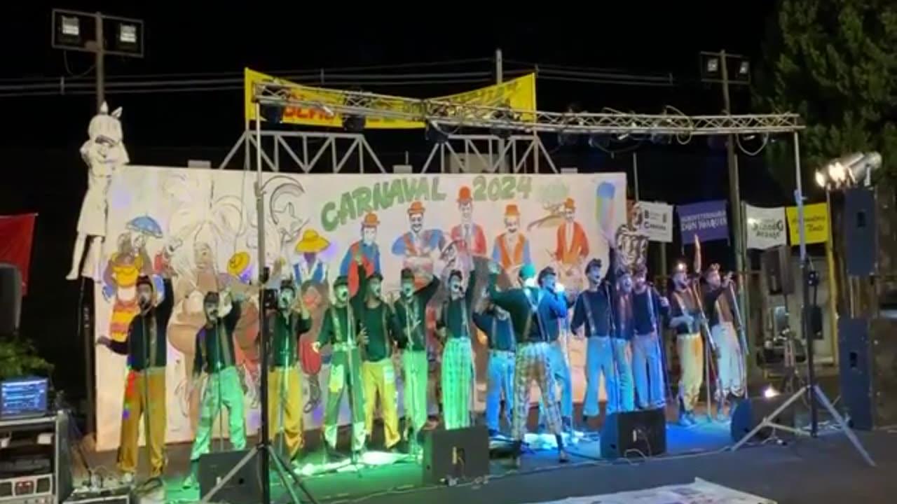 Murga SALTÓ EL CHURRÉ - Tablado EL CURUGUA, Tacuarembó, Uruguay (08/02/2024)