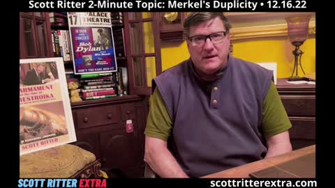 Scott Ritter Two-Minute Topic: Merkel's Duplicity