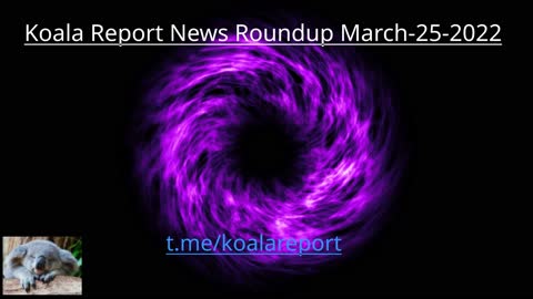 Koala Report News Round Up for March 25th 2022