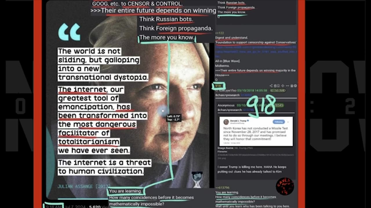Trump/Assange~Timestamp