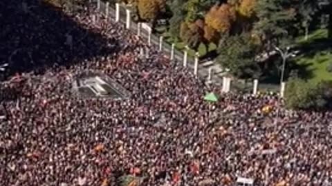 Gigantic Protest Against Socialism in Spain