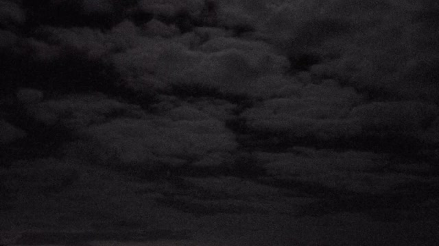Moon with cool clouds