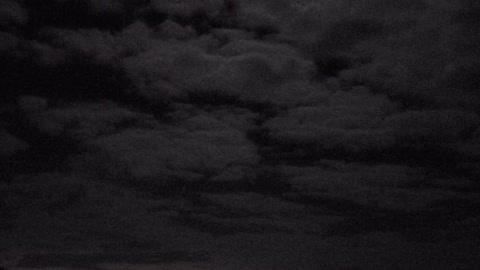 Moon with cool clouds